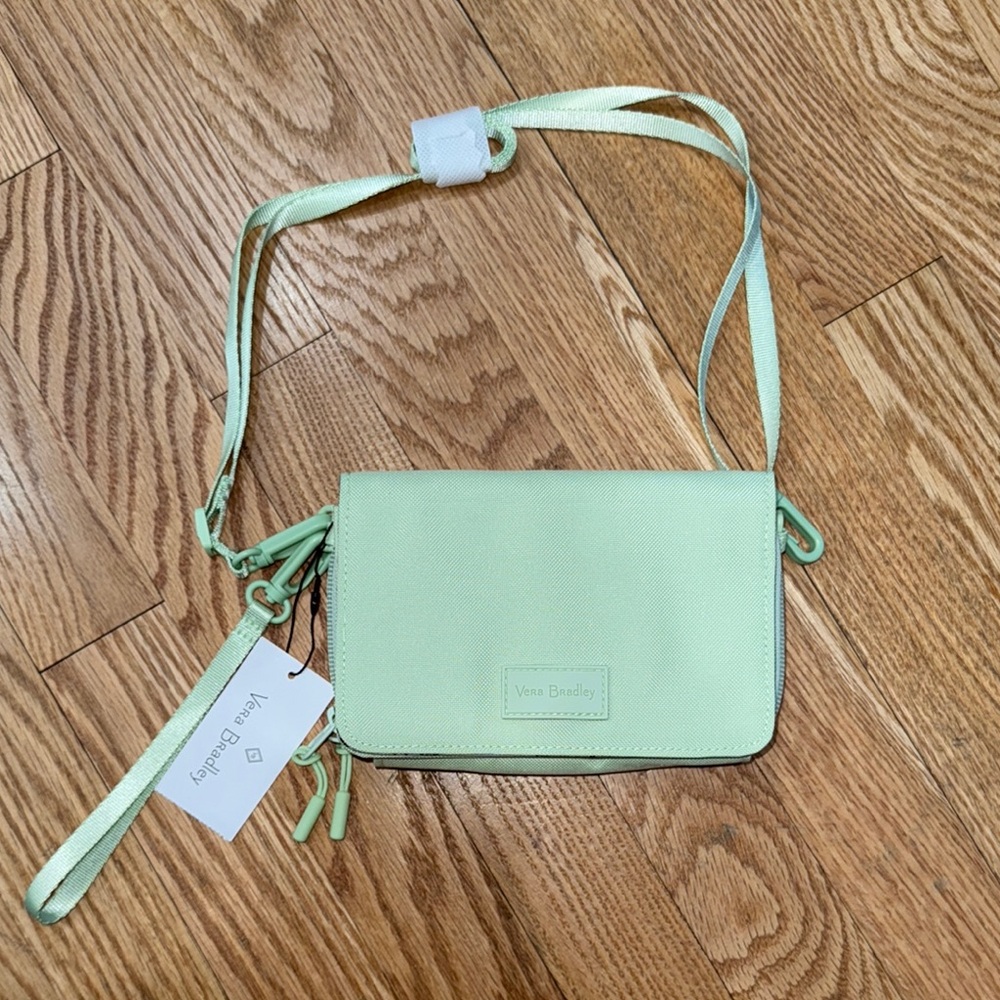 Vera Bradley Mint Green Crossbody Bag